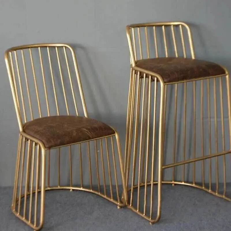 Commercial Kitchen Lighting Design - Wrought Iron Kitchen Bar Chairs Nordic