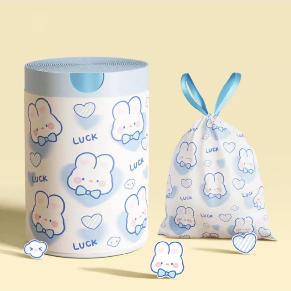 Commercial Kitchen Bin - 1 Pack 100 Pcs Cute Lucky