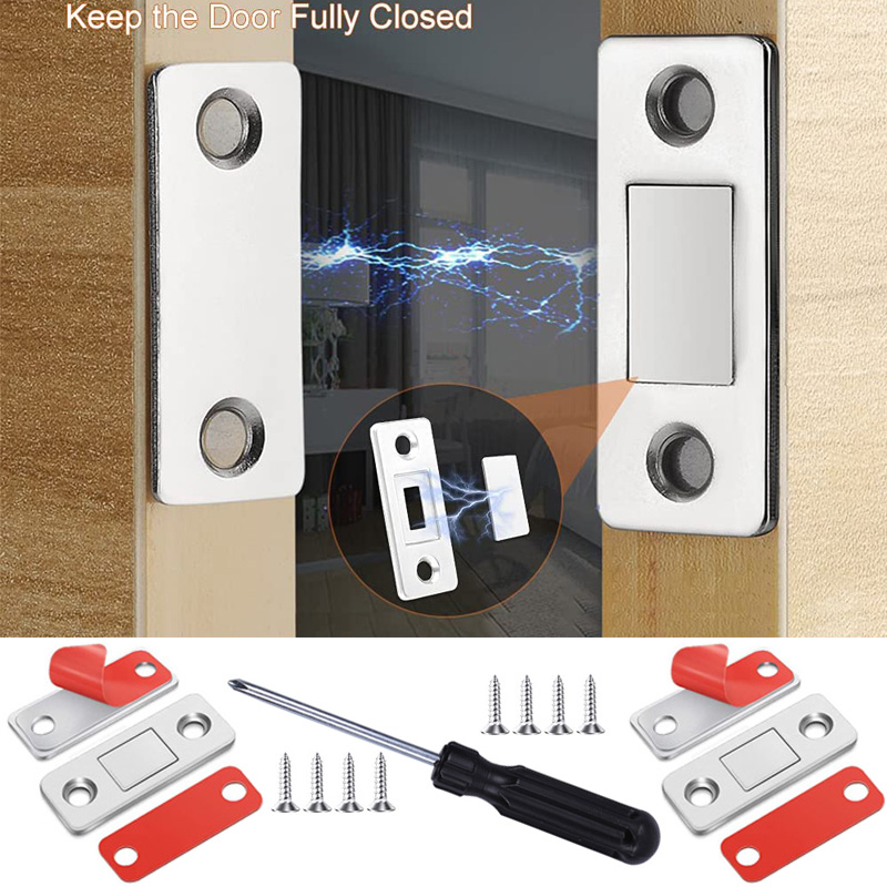 Commercial Kitchen Swing Door - Ultra Thin Cabinet Door Magnetic Catch