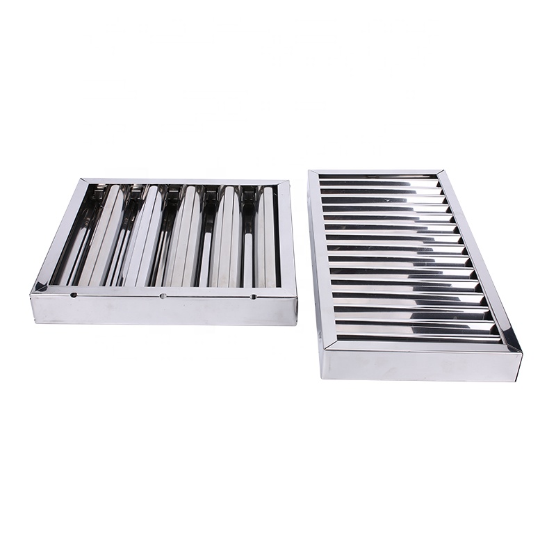 201SS 304SS 430SS Grease Filte - Commercial Kitchen Exhaust Hood 评论和价格