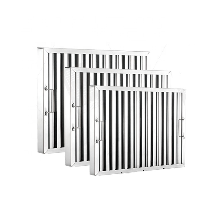 201SS 304SS 430SS Grease Filte - Commercial Kitchen Exhaust Hood 评论和价格