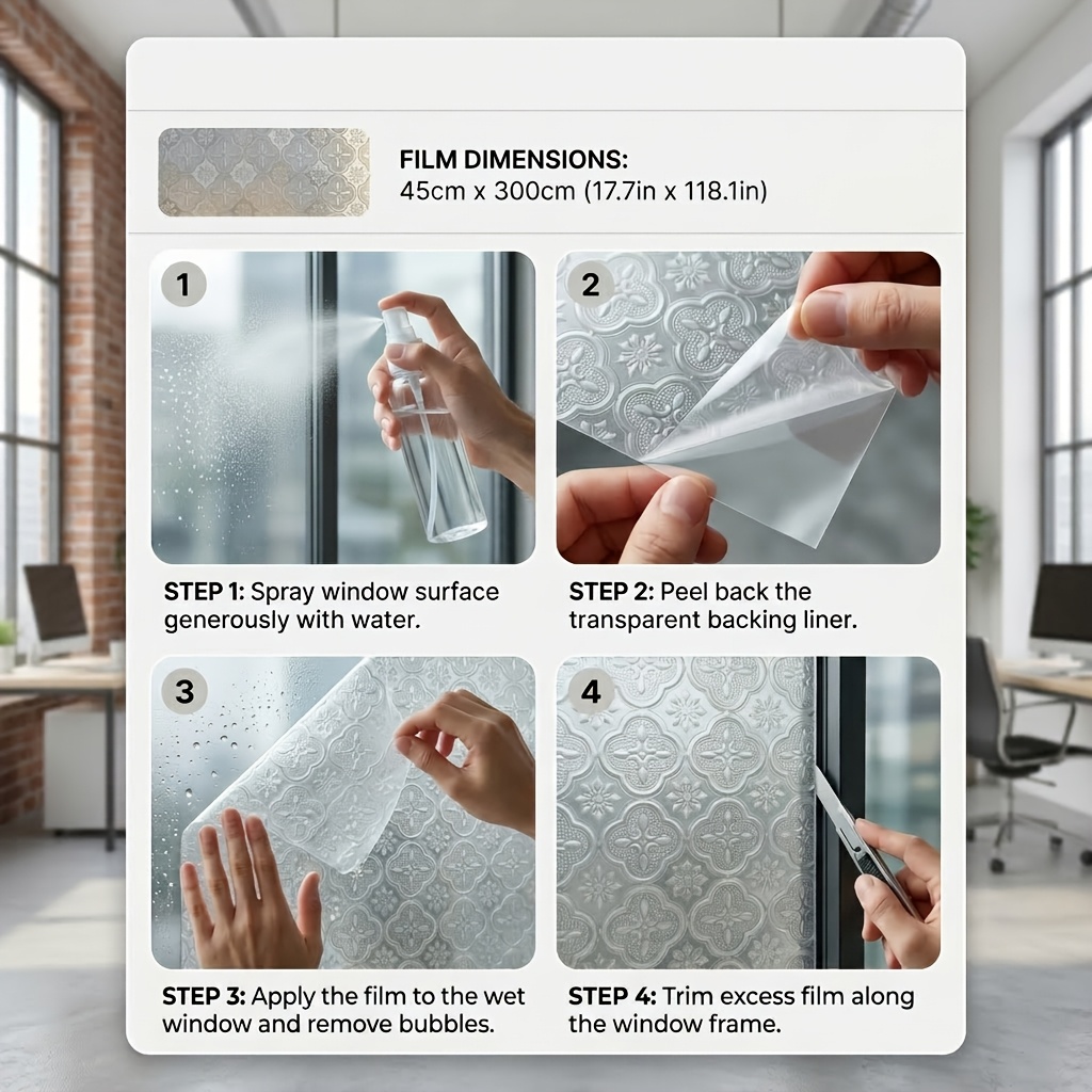 Frosted Privacy Window Film St - Commercial Kitchen Swing Door 评论和价格