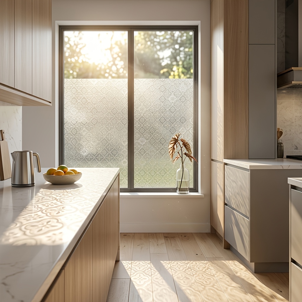 Frosted Privacy Window Film St - Commercial Kitchen Swing Door 评论和价格