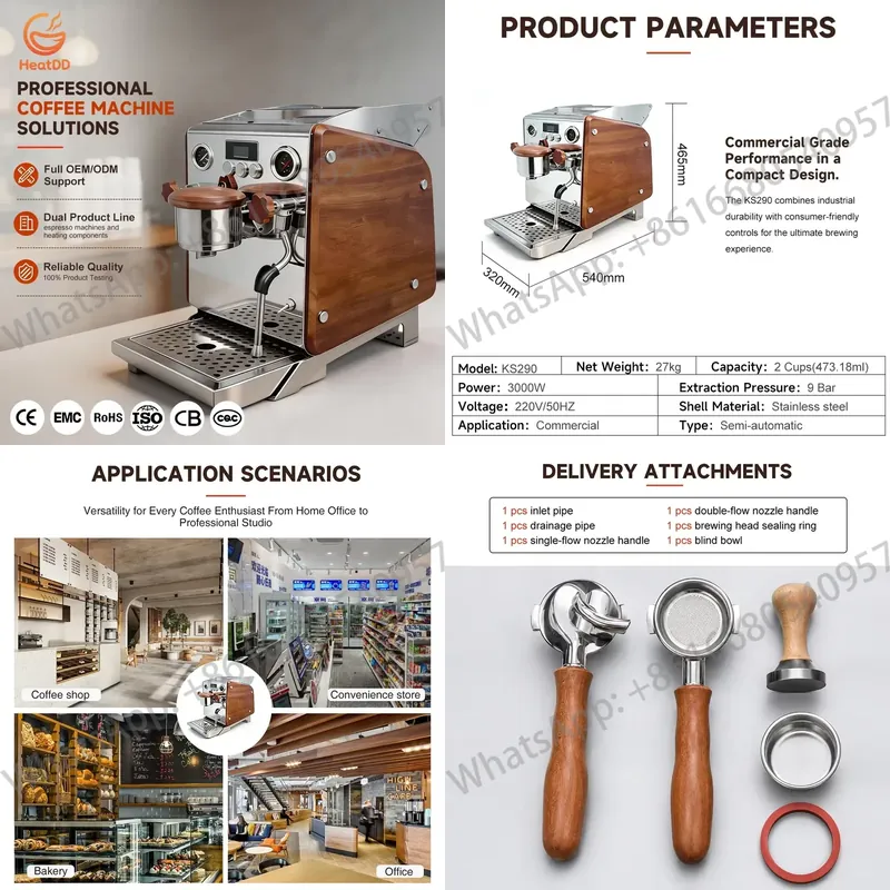 High Efficiency Commercial Hom - Commercial Espresso Machine 评论和价格