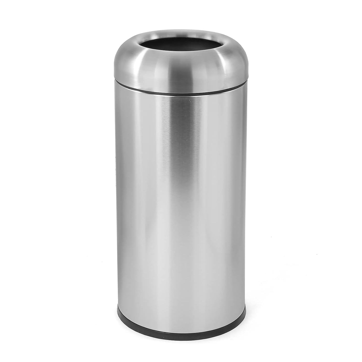 Large Stainless Steel Open‑Top - Commercial Kitchen Garbage Can 评论和价格
