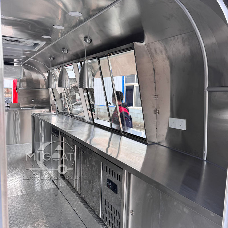 Stainless Steel Mobile Kitchen - Commercial Kitchen Worktops 评论和价格