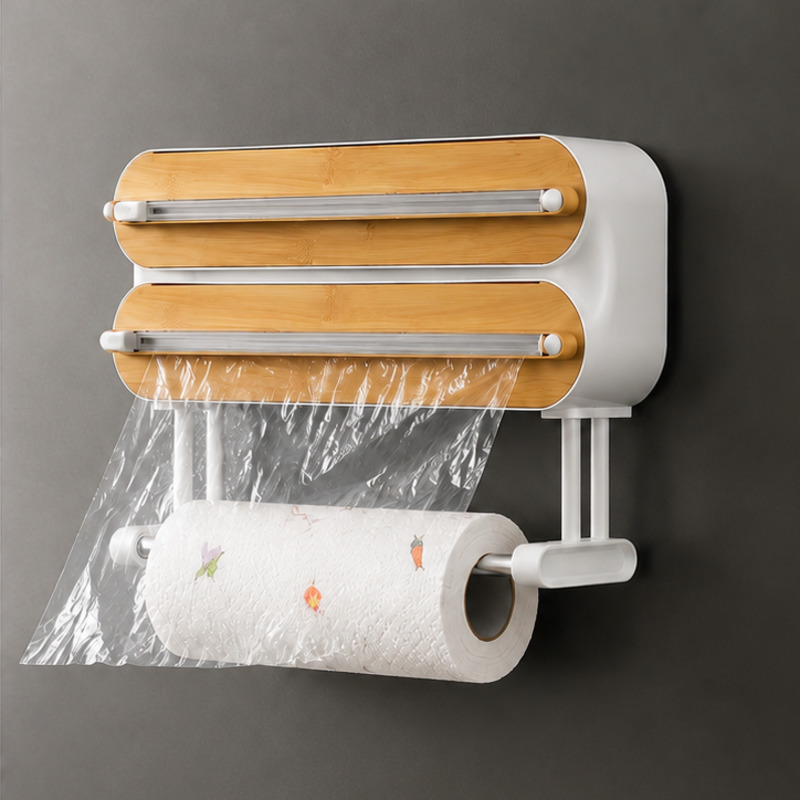 Magnetic Food Wrap Dispenser C - Commercial Kitchen Utensil Organizer 评论和价格