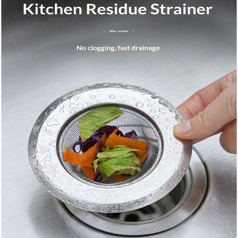 Stainless Steel Sink Strainer  - Commercial Kitchen Bin 评论和价格