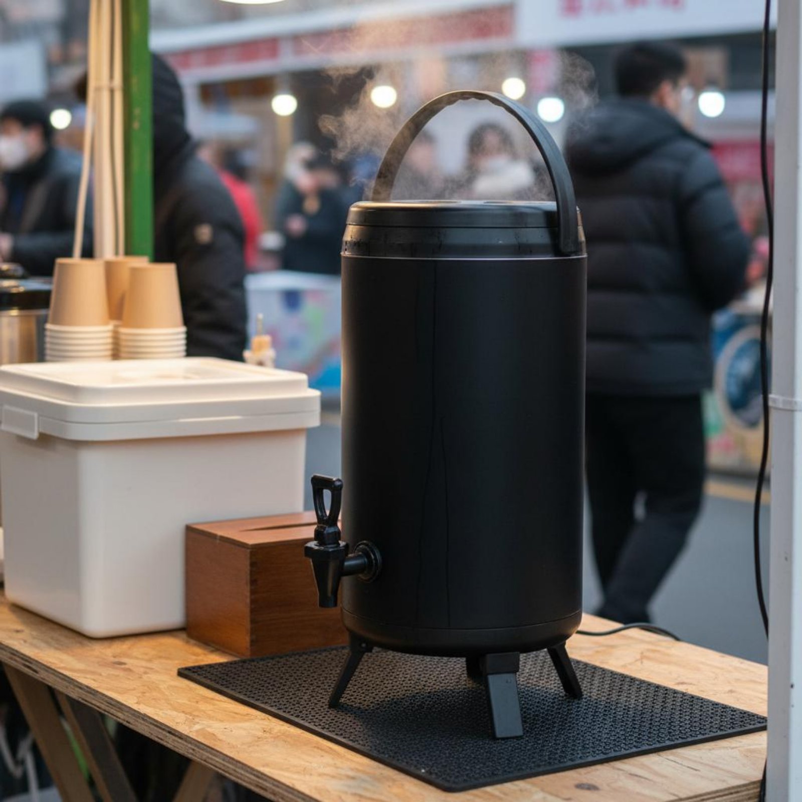 Stainless Steel Thermal Barrel - Cold Drink Dispenser 评论和价格