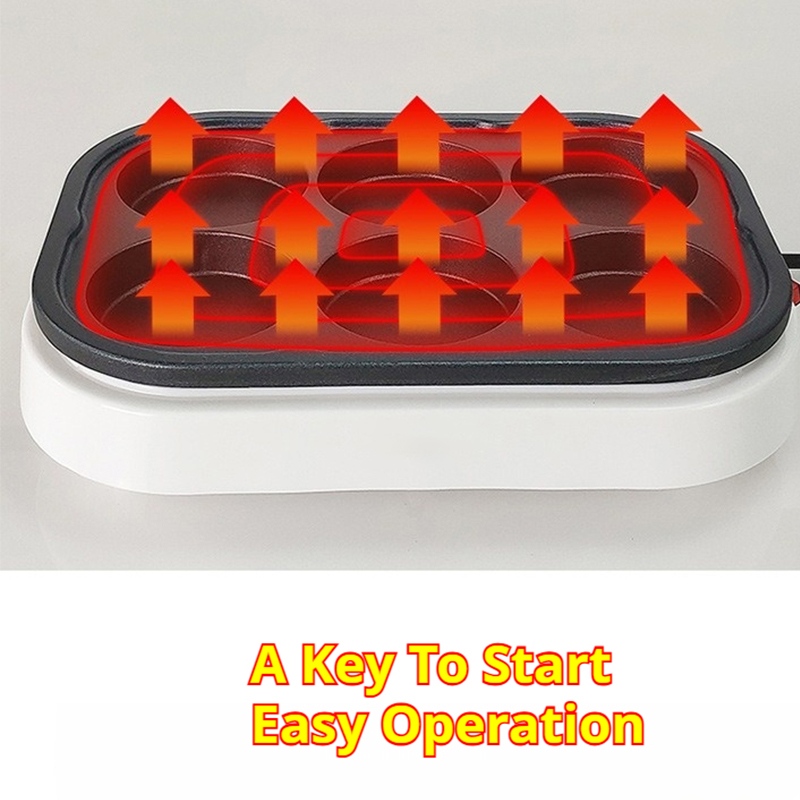 Electric Takoyaki Maker Roaste - Crepe Maker Griddle 评论和价格