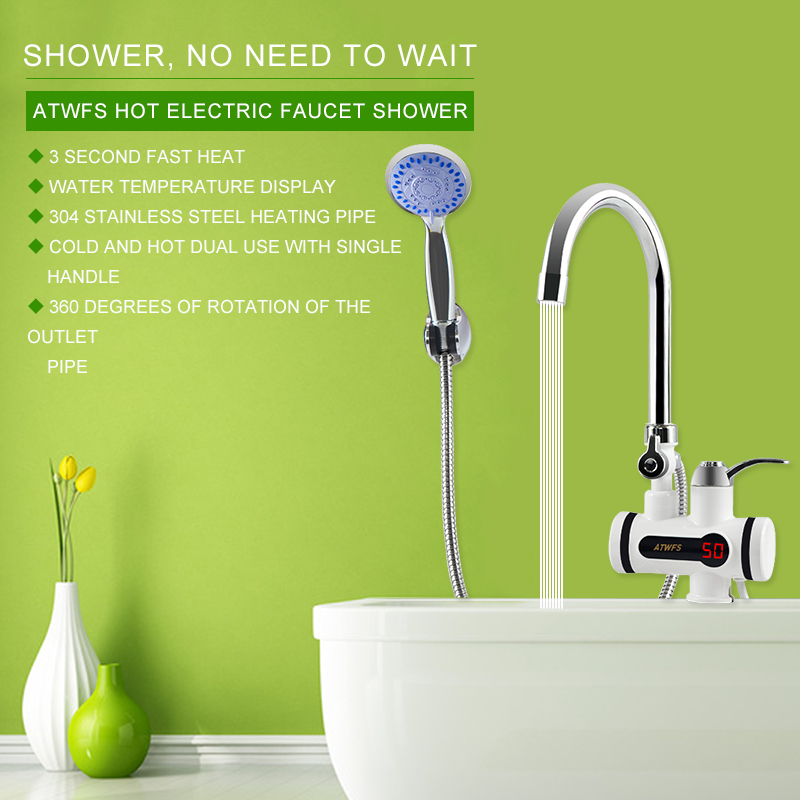 ATWFS 3000W Tankless Water Hea - Commercial Kitchen Tap 评论和价格