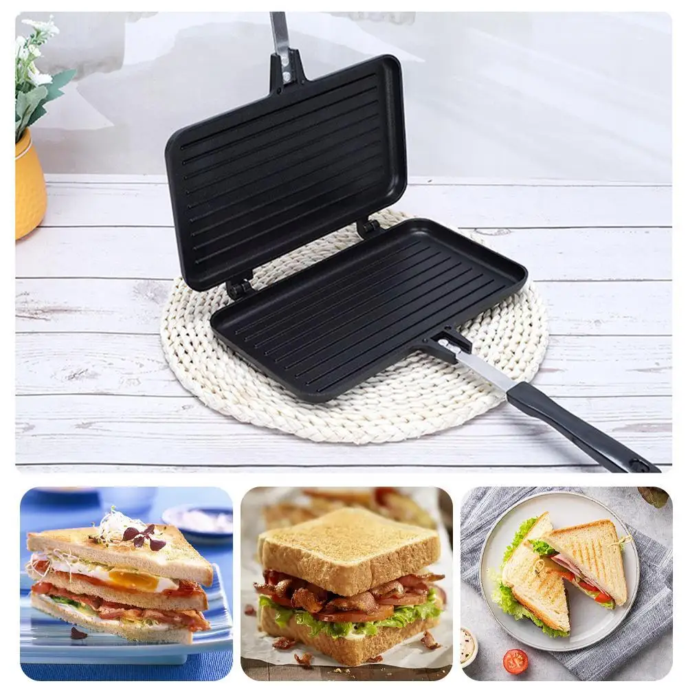 Double-Sided Frying Pan Non-St - Crepe Maker Griddle 评论和价格