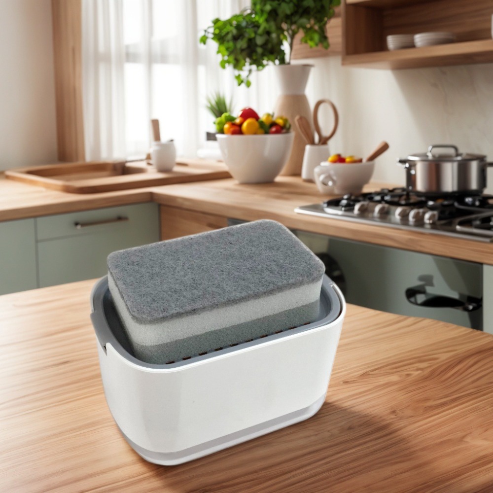 Manually Press The Soap Dispen - Commercial Kitchen Utensil Organizer 评论和价格