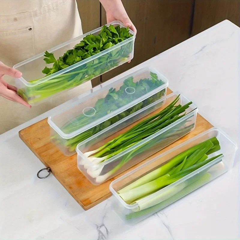 1/2/4Pcs Green Onion Fresh-kee - Commercial Kitchen Utensil Organizer 评论和价格