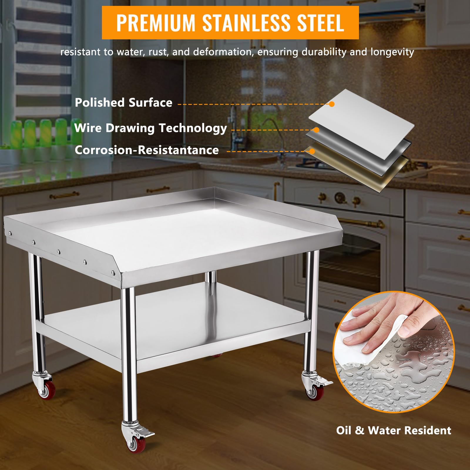 Stainless Steel Equipment Gril - Commercial Kitchen Worktops 评论和价格