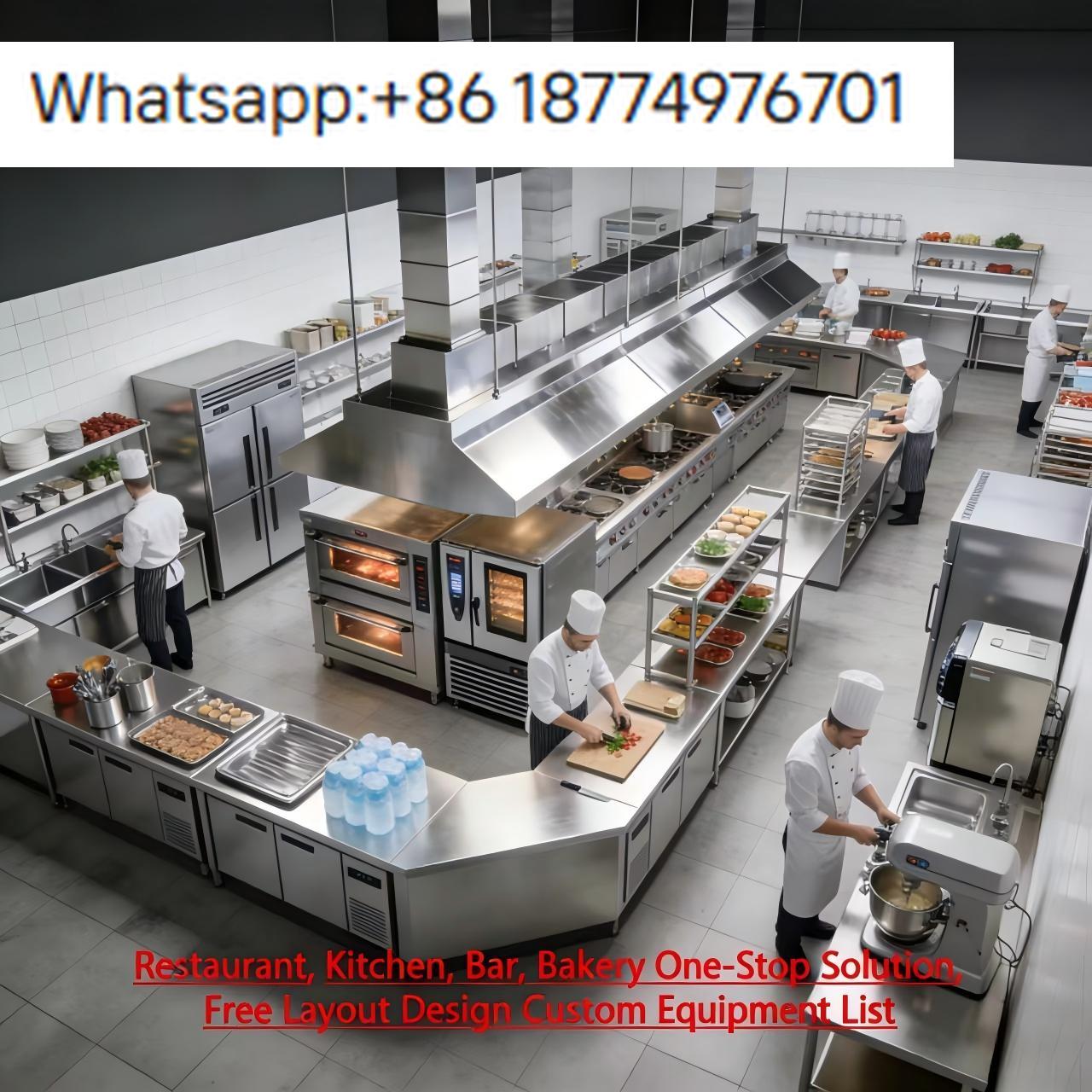 KFC Commercial Fast Food Equip - Commercial Kitchen Layout Design 评论和价格