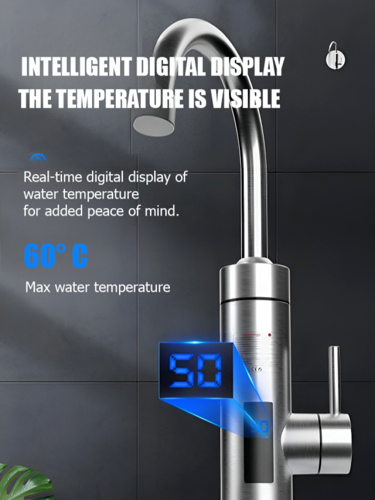 Bathroom Electric Faucet Fast  - Commercial Kitchen Tap 评论和价格