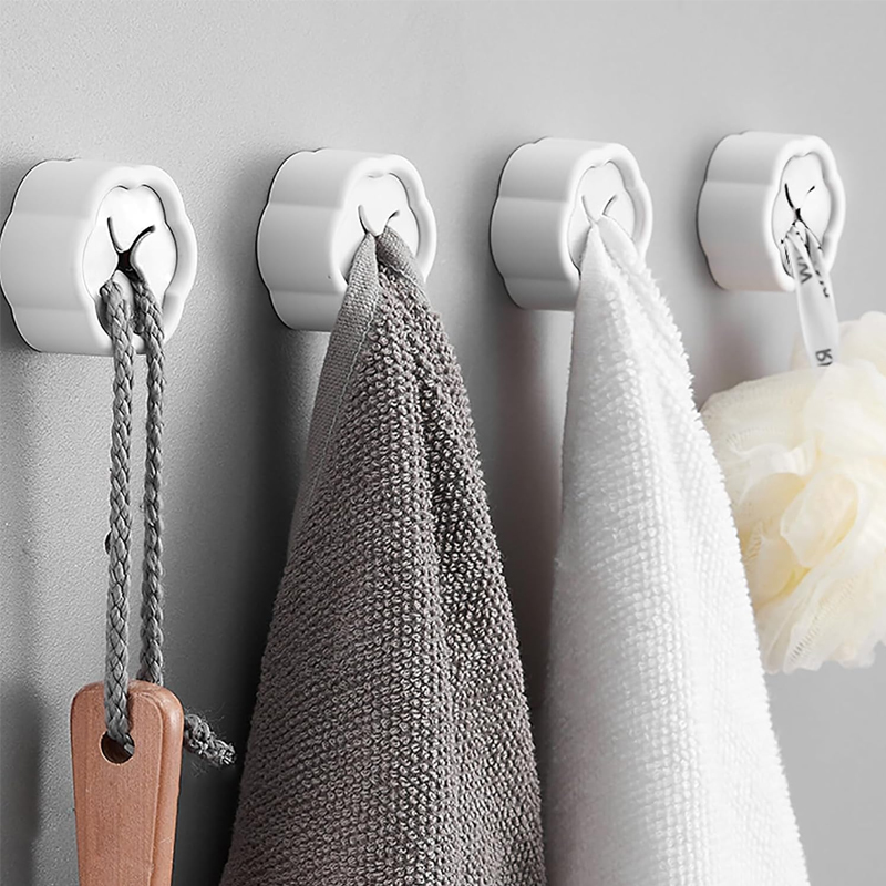 6PCS Self Adhesive Towel Holde - Commercial Kitchen Utensil Organizer 评论和价格