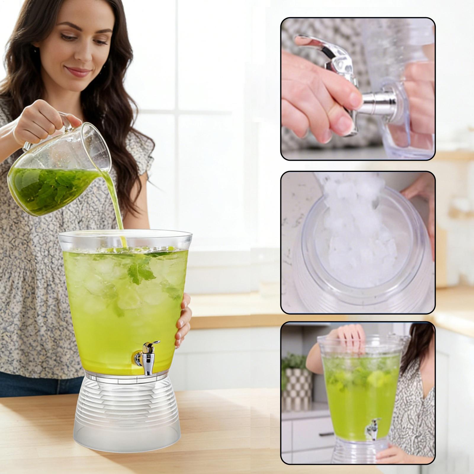 Drink Dispenser 6L Iced Bevera - Cold Drink Dispenser 评论和价格