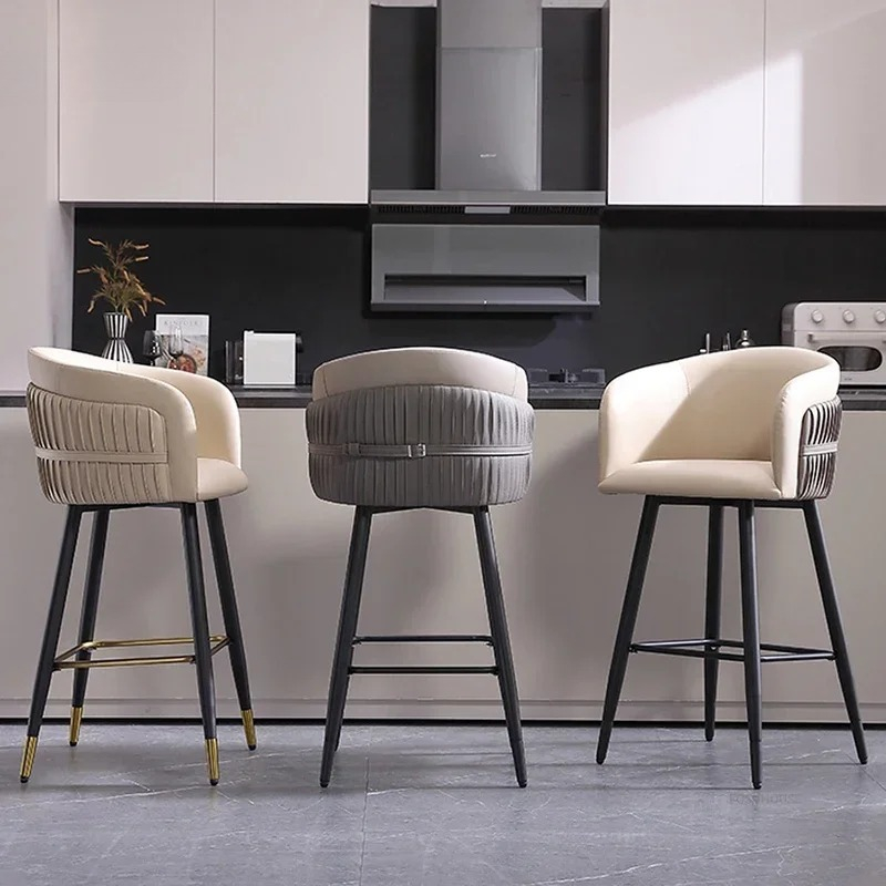 & Luxury Leather Bar Chairs Ho - Commercial Kitchen Lighting Design 评论和价格