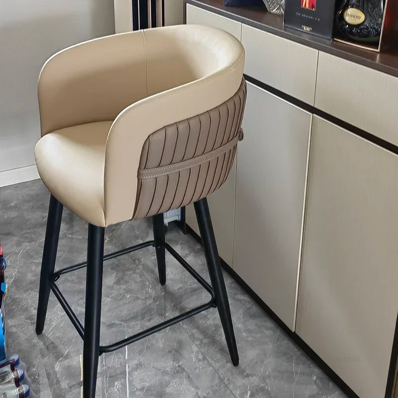 & Luxury Leather Bar Chairs Ho - Commercial Kitchen Lighting Design 评论和价格