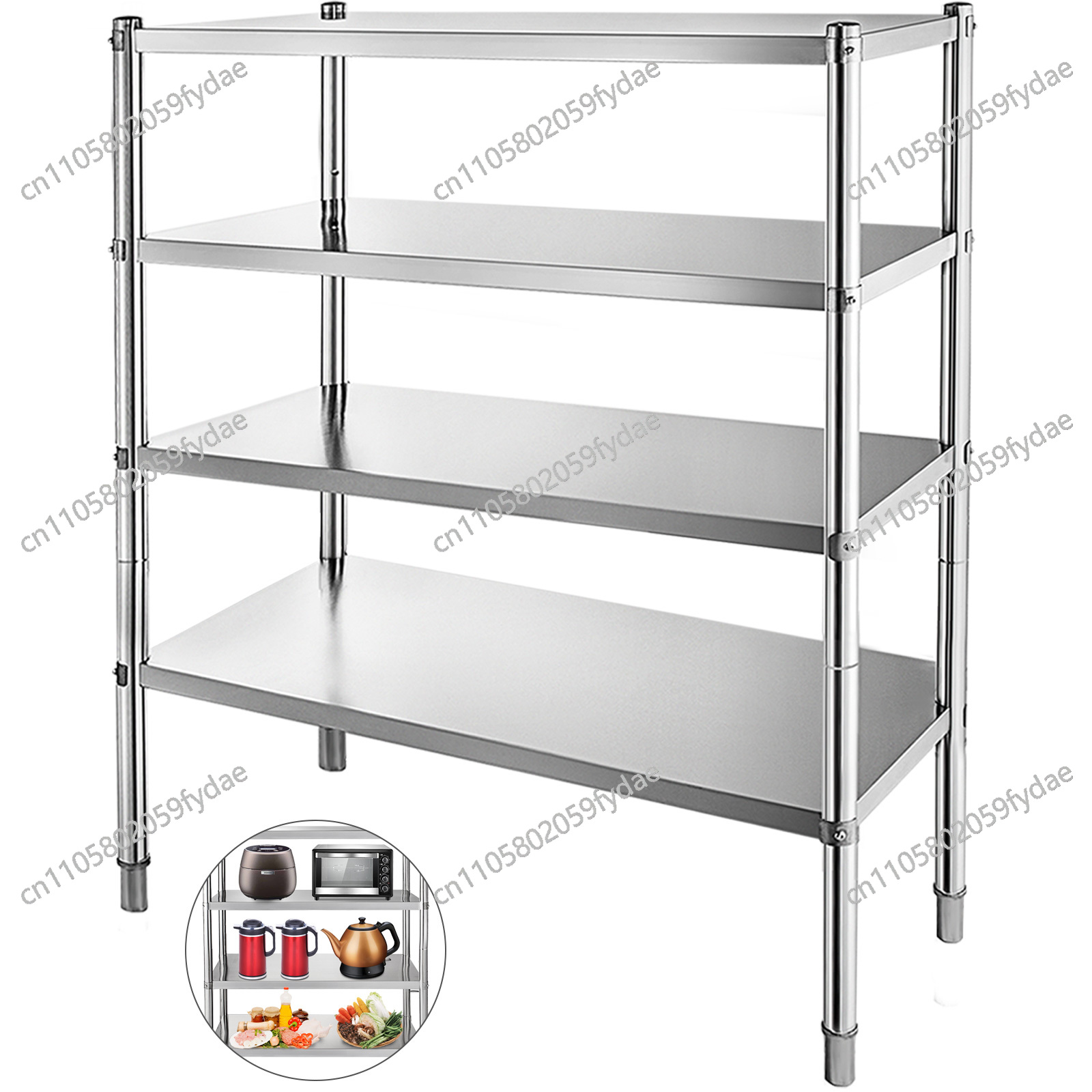 For 4-Tier Stainless Steel Com - Commercial Kitchen Warehouse 评论和价格